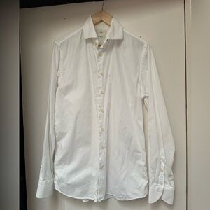 White Men’s Dress Shirt Profuomo size 41